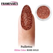 Glitter Color Rose Gold