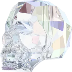 Skull Bead Crystal AB (l'unité)