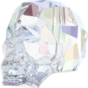 Skull Bead Crystal AB (l'unité) Skull Bead Crystal AB (l'unité)