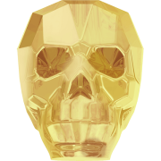 Skull Bead Crystal Metallic Sunshine (l'unité) Skull Bead Crystal Metallic Sunshine (l'unité)