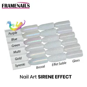 Glitter Sirène Effect Blue