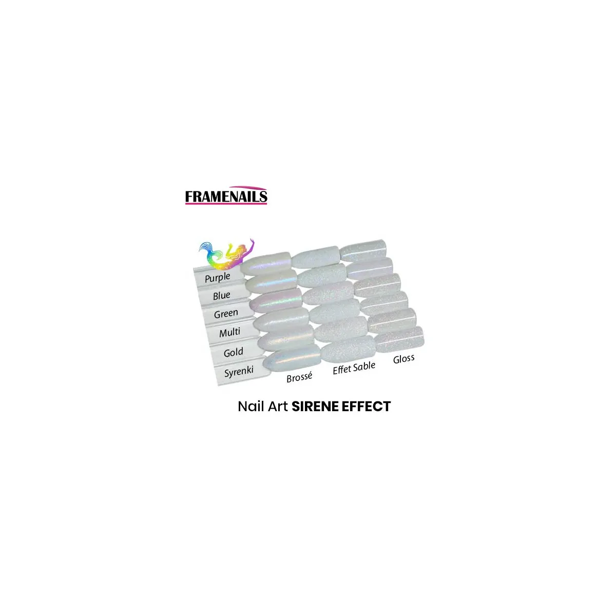 Glitter Sirène Effect Purple