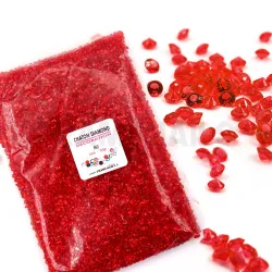 Chatons Diamond Déco Rouge (160gr)