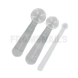 3 Cuillères Dosettes Plastique 0,05-0,5-1ml
