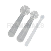 Cuillères Dosettes Plastique 0,05-0,5-1ml