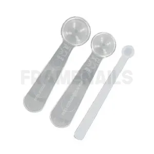 3 Cuillères Dosettes Plastique 0,05-0,5-1ml 3 Cuillères Dosettes Plastique 0,05-0,5-1ml