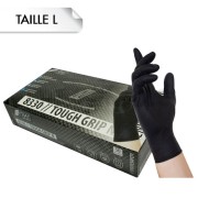 Gants Nitrile Tough Grip Black L