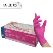 Gants Nitrile Candy Wave XS