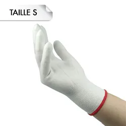Gants Épais Blanc S