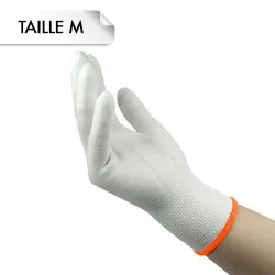 Gants Épais Blanc M