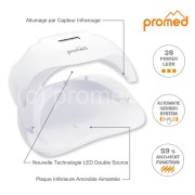 Lampe PROMED UV-LED All In One 54W  Lampe PROMED UV-LED All In One 54W