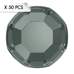 Mini Strass SS3 Black Diamond (50pcs)