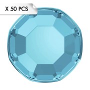 Mini Strass SS3 Aquamarine (50pcs)