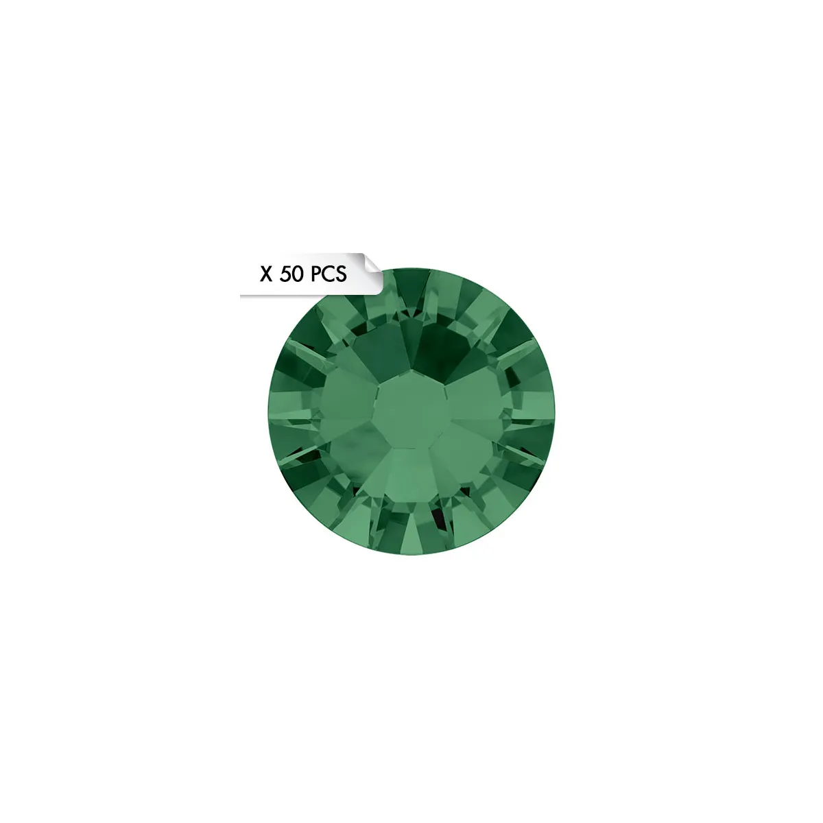 Strass SS5 Emerald (50pcs)