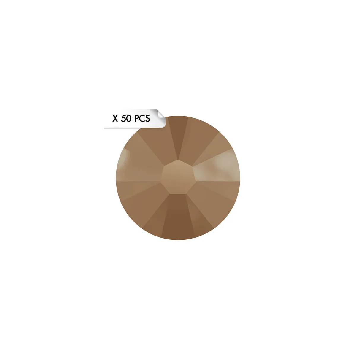 Strass SS7 Crystal Rose Gold (50pcs)