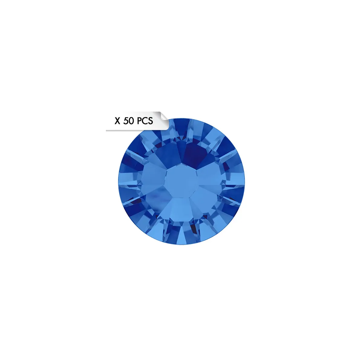 Strass SS7 Sapphire (50pcs)
