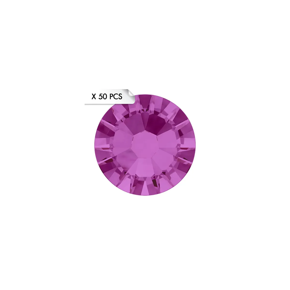 Strass SS9 Fuchsia (50pcs)