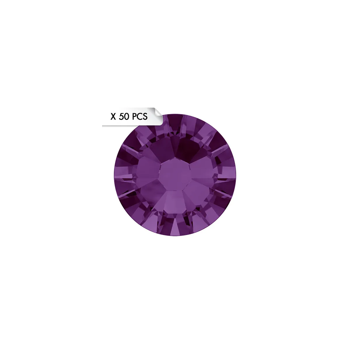 Strass SS9 Amethyste (50pcs)