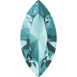 Navettes 4228 Light Turquoise 6x3mm (10pcs)