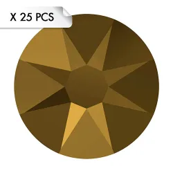 Strass SS20 Crystal Dorado (25pcs)