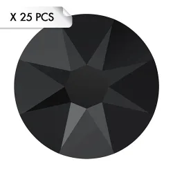 Strass SS12 Jet (25pcs)