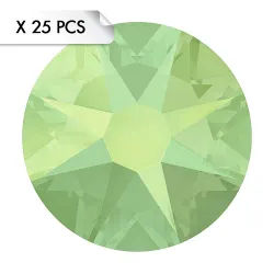 Strass SS12 Chrysolite Opal (25pcs)