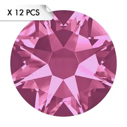 Strass SS30 Rose (12pcs)