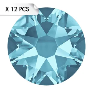 Strass SS30 Aquamarine (12pcs) Strass SS30 Aquamarine (12pcs)
