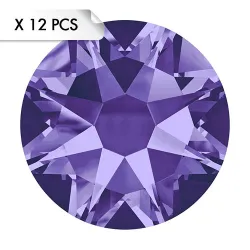Strass SS34 Tanzanite (12pcs)