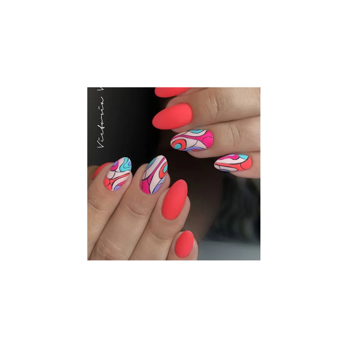 Vernis semi permanent Pure Creamy 124 Shocking Coral