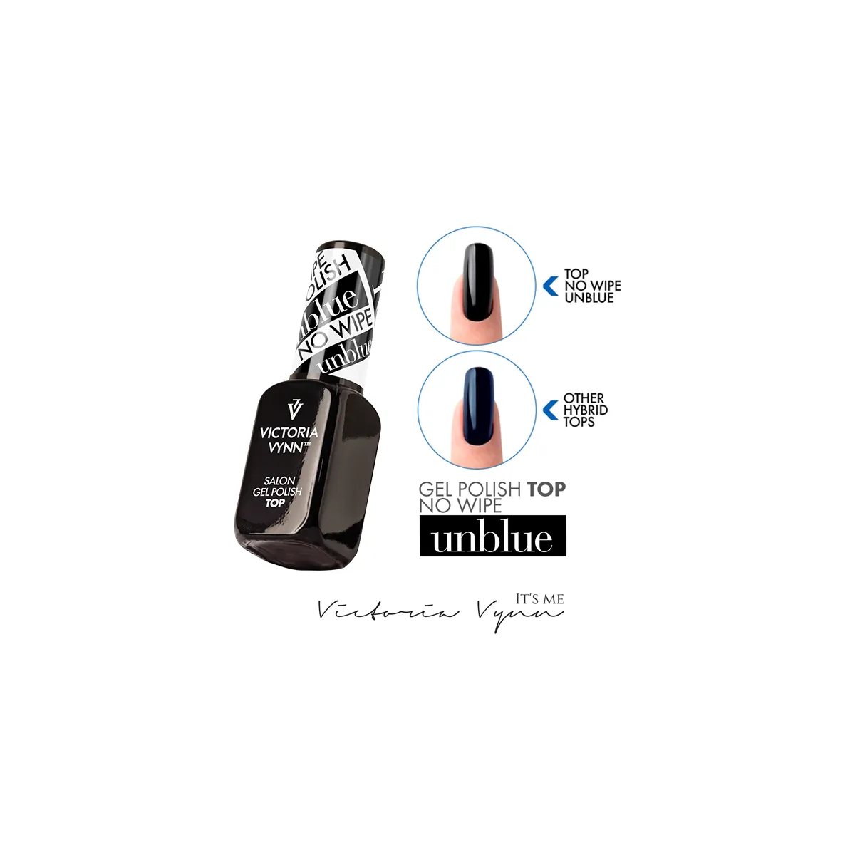 Gel Polish Top No Wipe Unblue 8ml