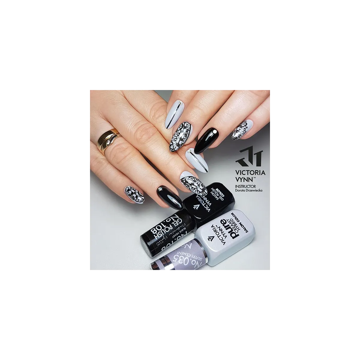 Vernis semi permanent Pure Creamy 35 Silvery Cement