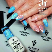 Vernis semi permanent Pure Creamy 32 Turquoise Island