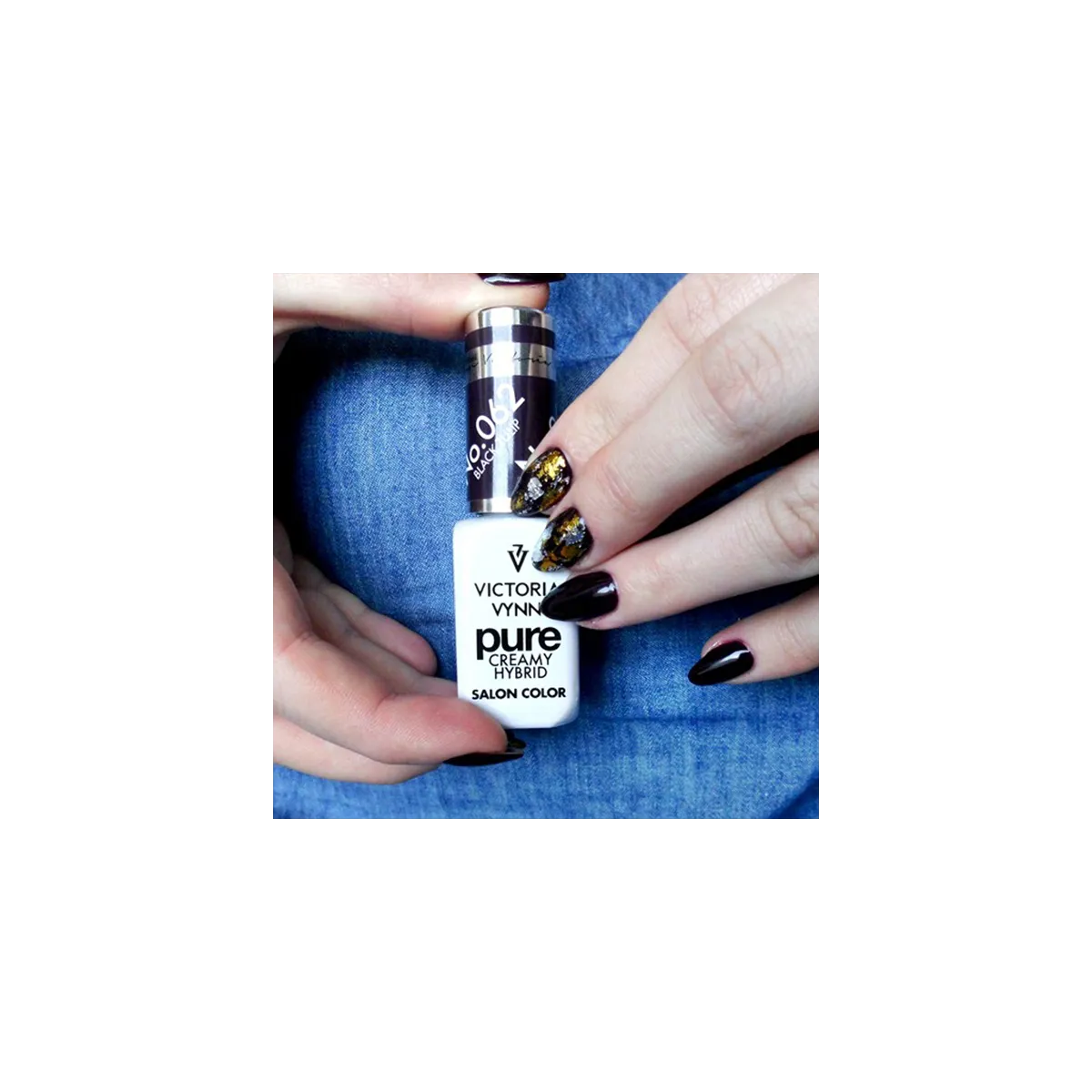 Vernis semi permanent Pure Creamy 62 Black Tulip