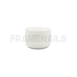 Pot Rond Blanc Matt (5gr)