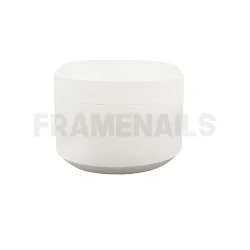 Pot Rond Blanc Matt (50gr)