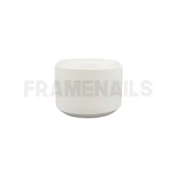 Pot Rond Blanc Matt (50gr)