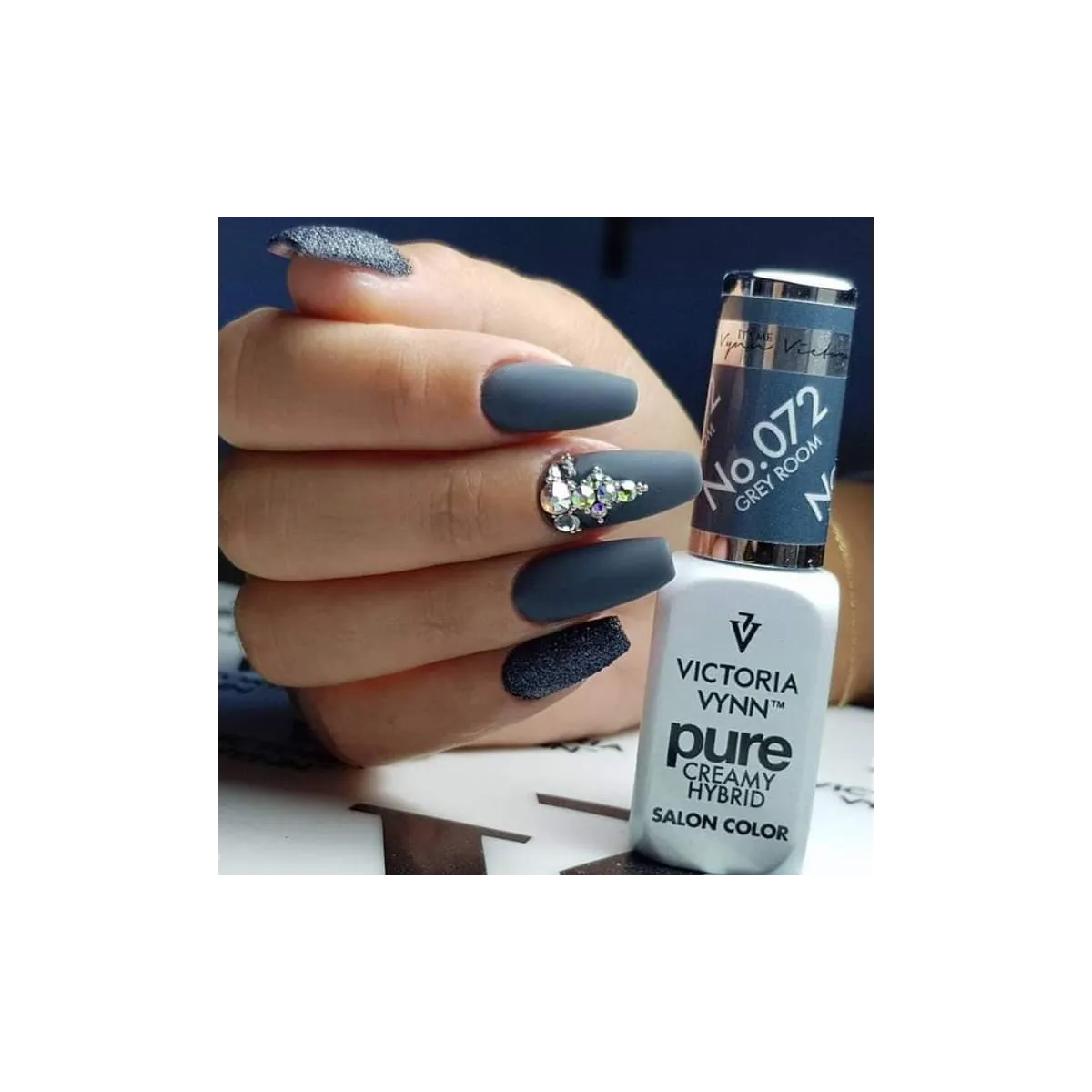 Vernis semi permanent Pure Creamy 72 Grey Room