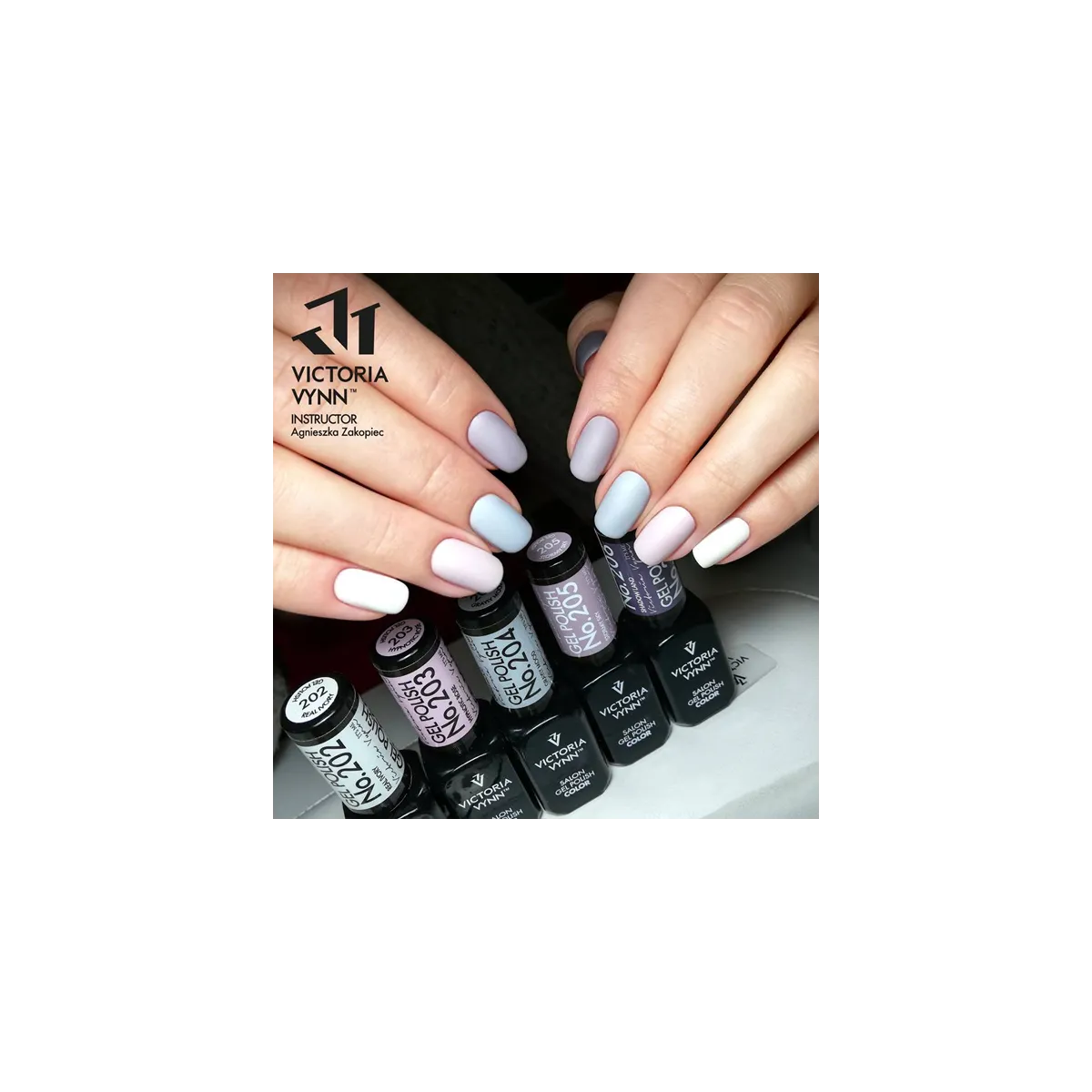 Vernis semi permanent Gel Polish 205 Stormy Sky