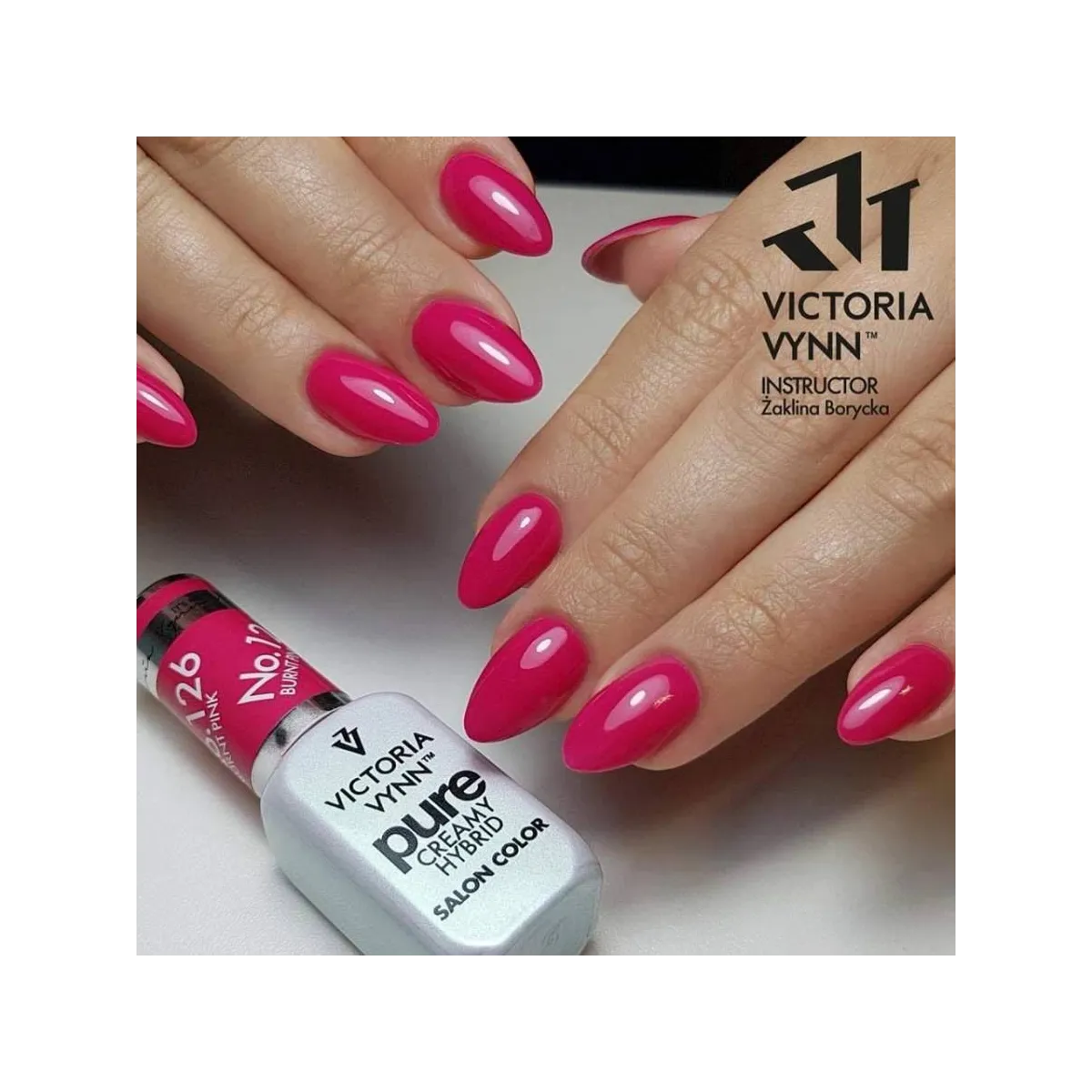 Vernis semi permanent Pure Creamy 126 Burnt Pink