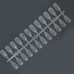 Capsules Nail Art Ovales Clear (x240)
