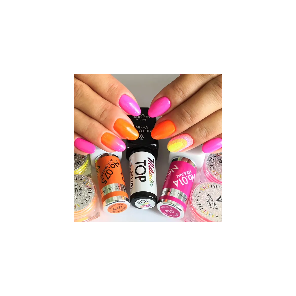 Vernis semi permanent Pure Creamy 75 Hot Orange