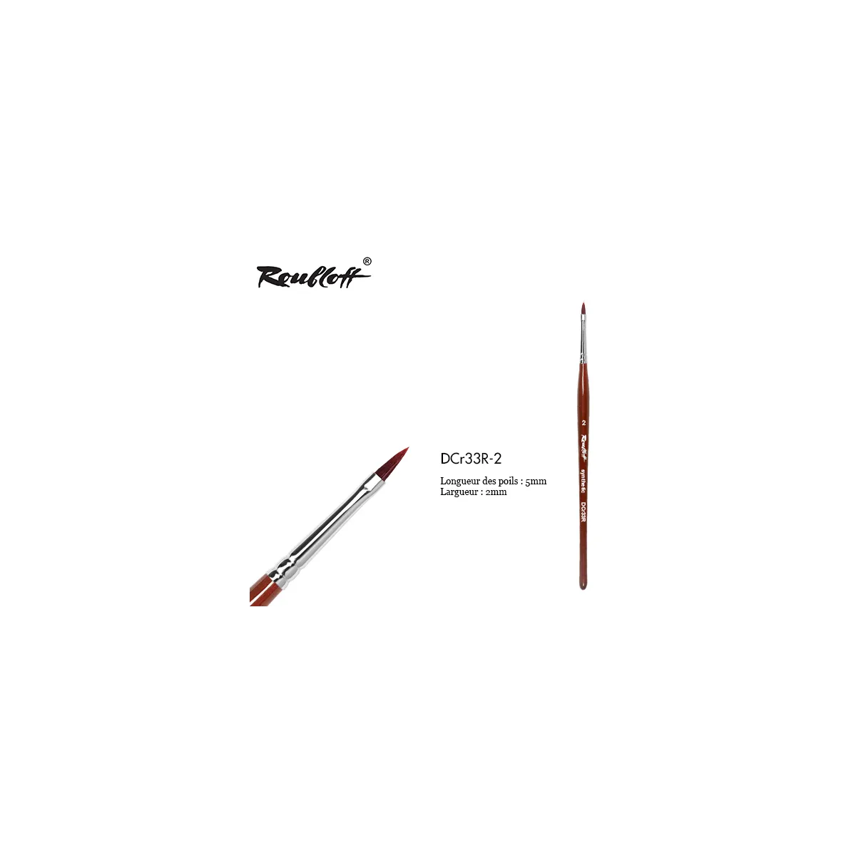 Roubloff Synthetic Oval DCr33R-2