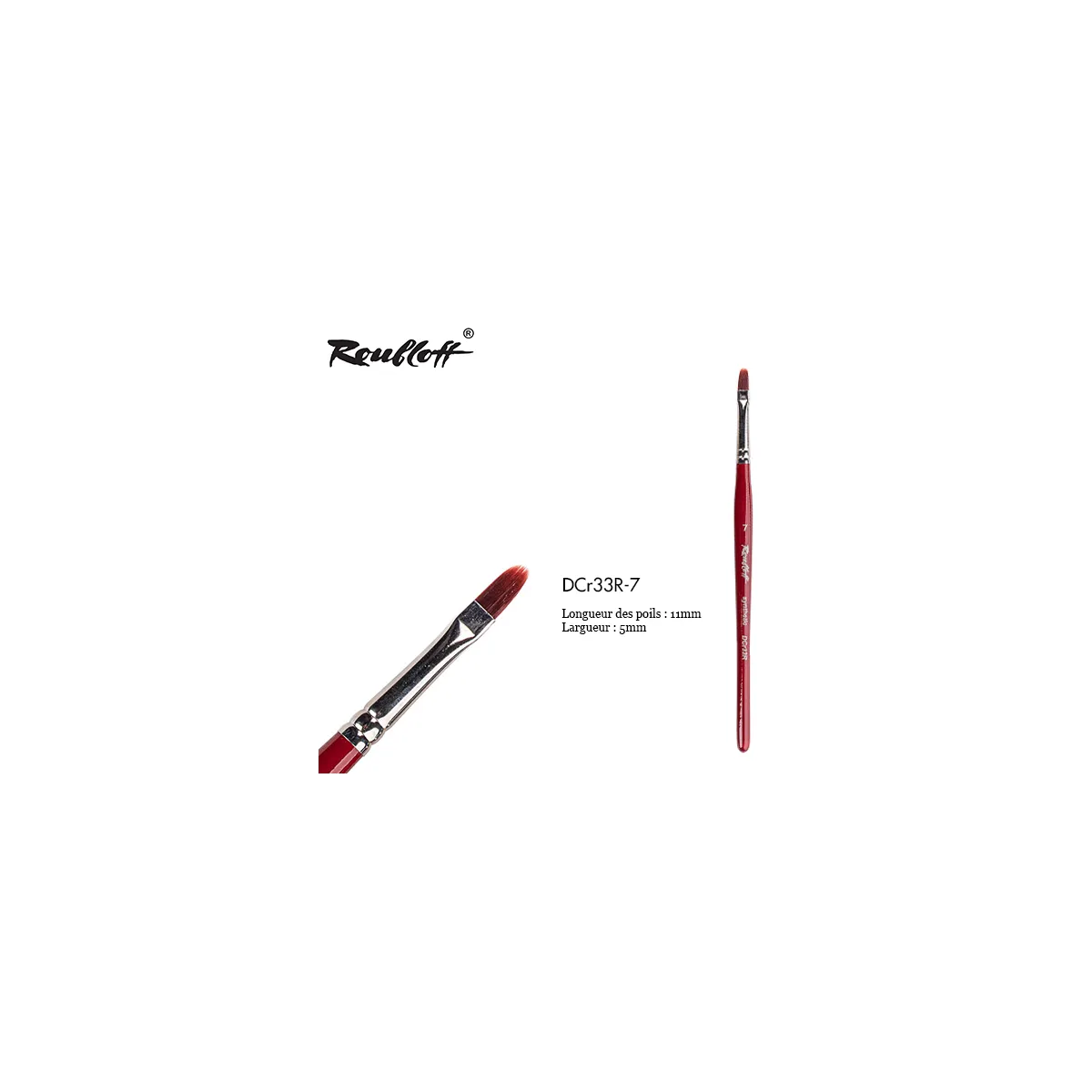 Roubloff Synthetic Oval DCr33R-7