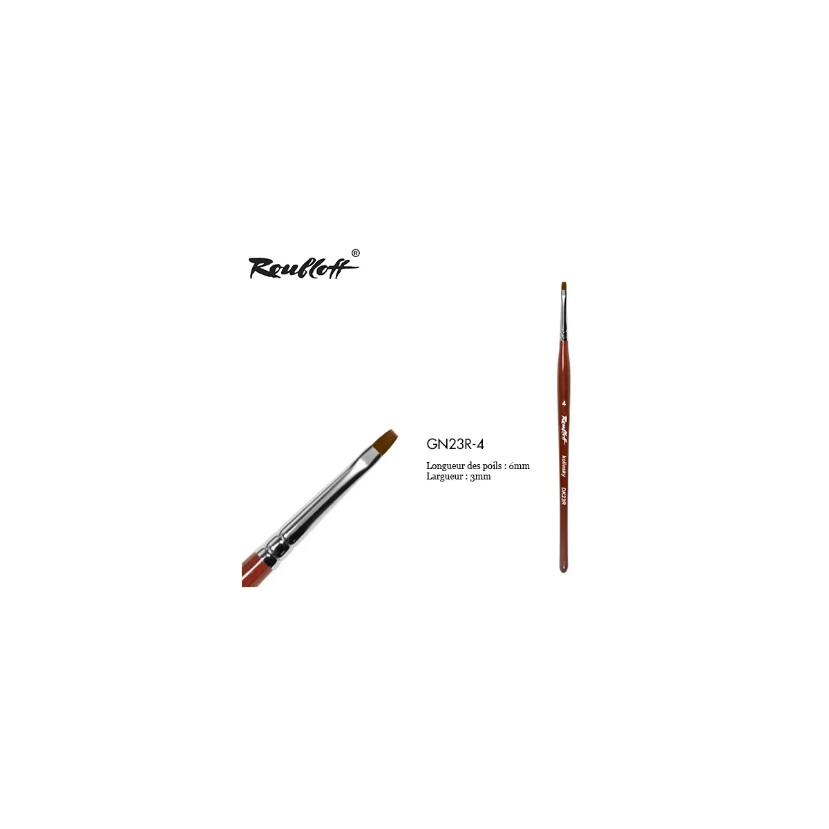 Roubloff Synthetic Flat GN23R-4