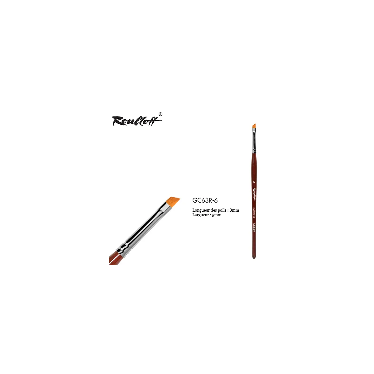 Roubloff Synthetic Stiff Angular GC63R-6