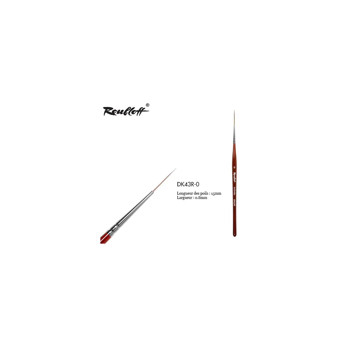 Roubloff Kolinsky Peinture Stripper DK43R-0