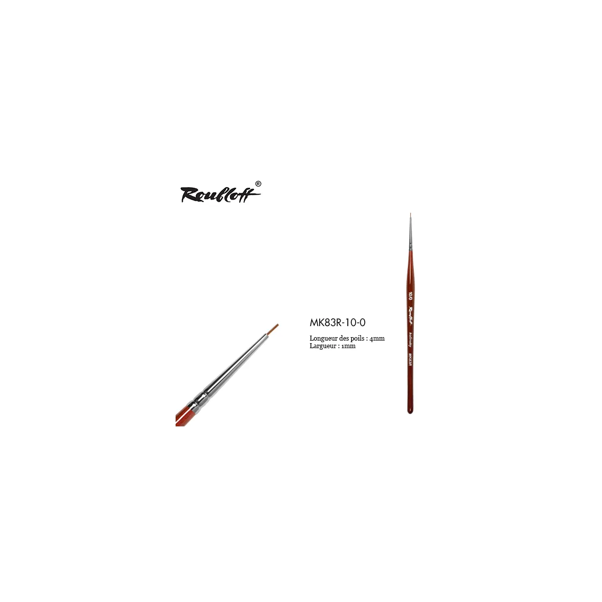 Roubloff Kolinsky Master Dots MK83R-10/0