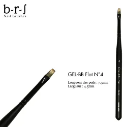 Pinceau BRS Gel-BB Flat No4