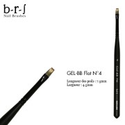 Pinceau BRS Gel-BB Flat No4